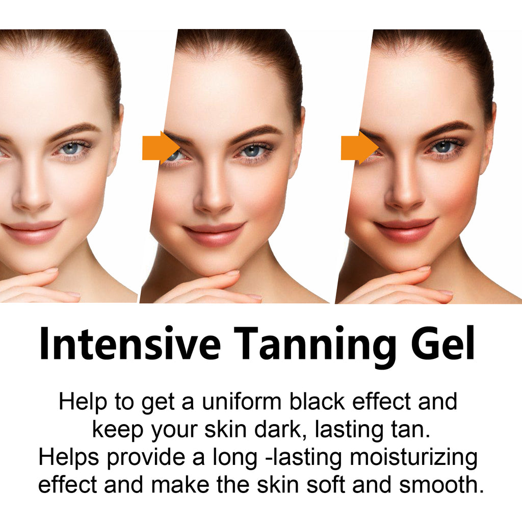 Intensive Tanning Gel, Beach Tanning Wheat Tan Is Light And Non-Greasy