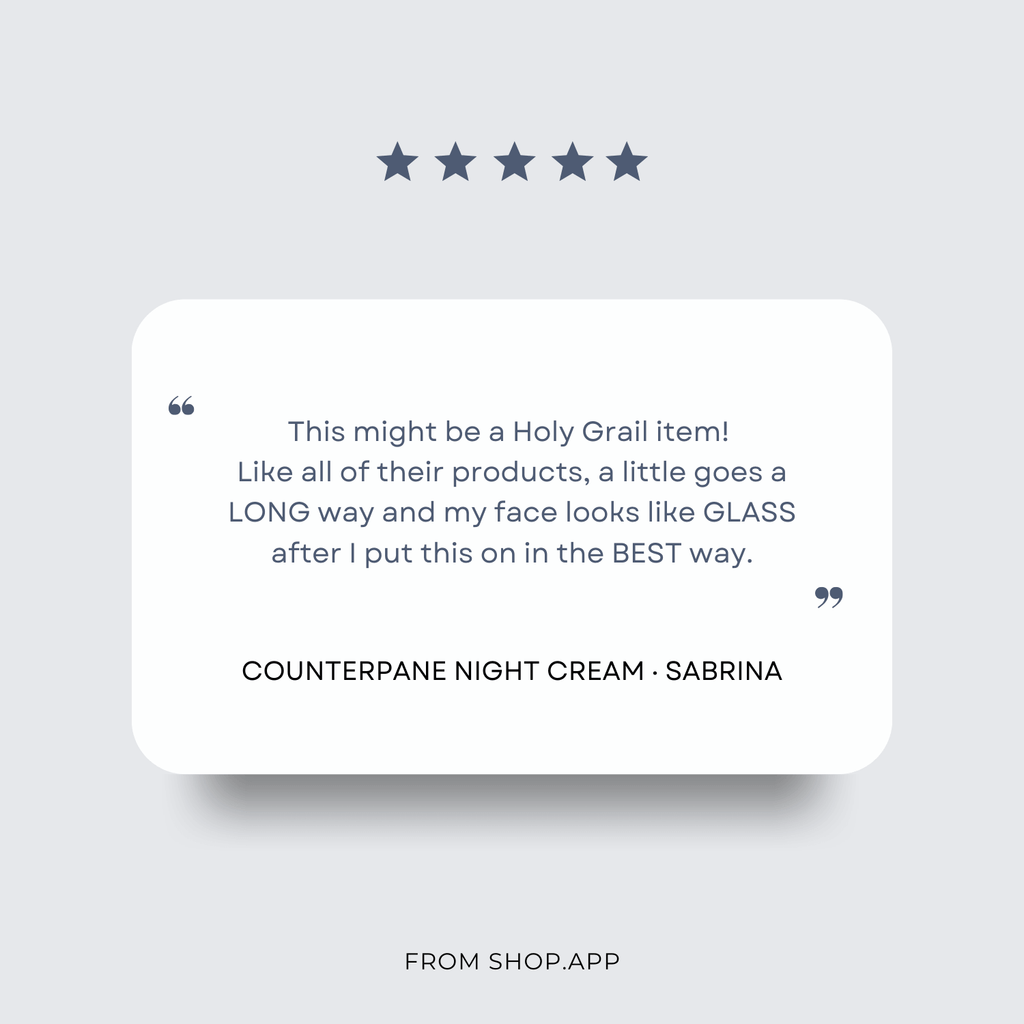 Counterpane Tallow Night Cream